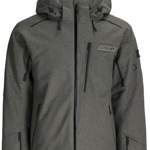 Spyder Teen Boy’s and Men's Charcoal Ski and Snowboarding Jacket